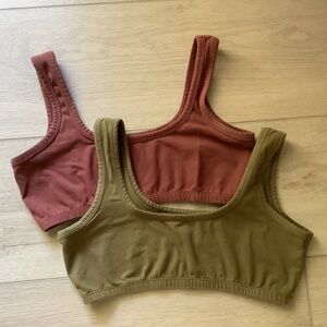 Set of Two- ARQ Wide Strap Bras